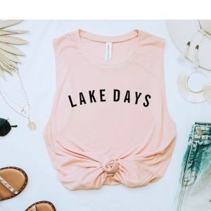 Lake Days tank top